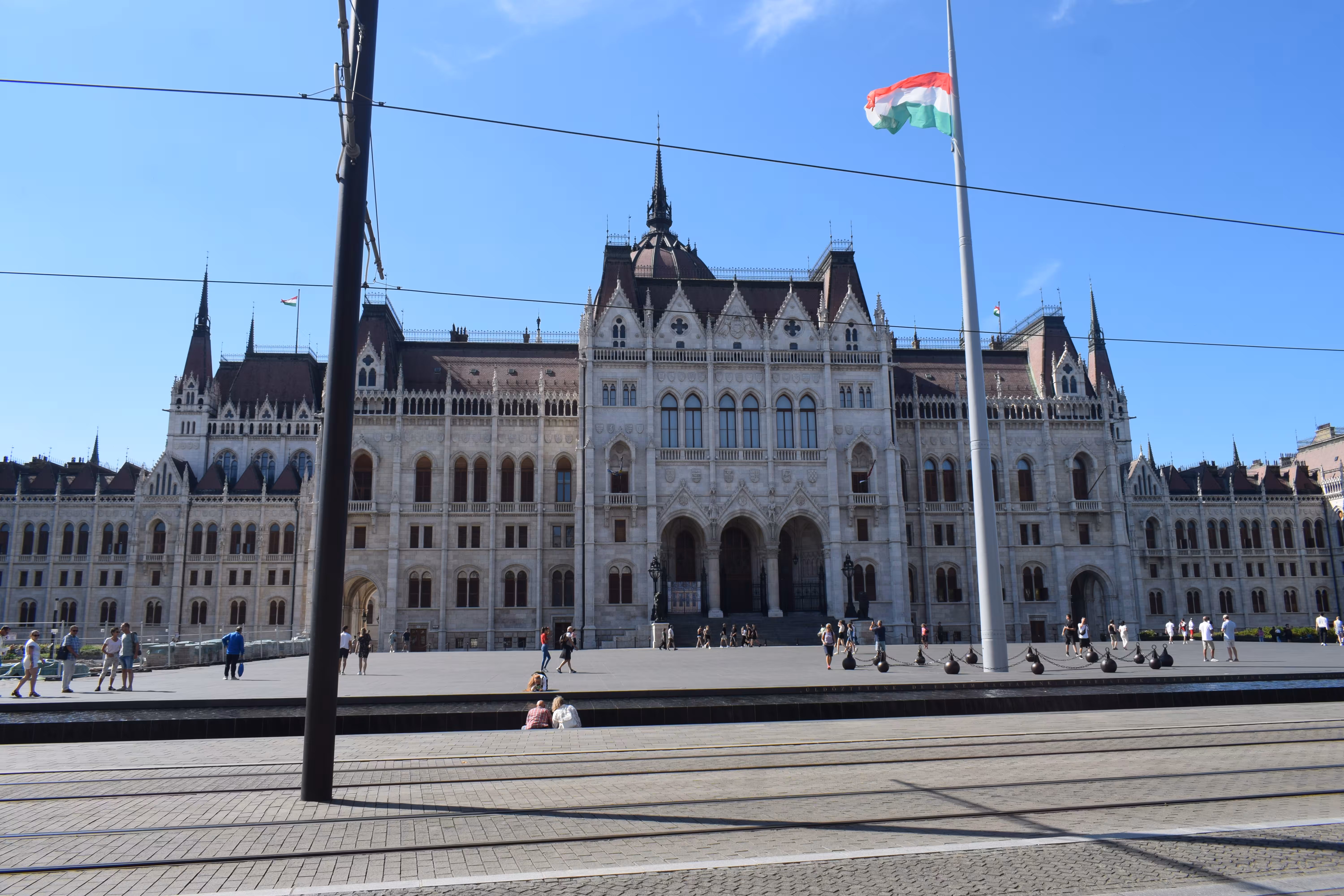 Hungarian Parliament building.