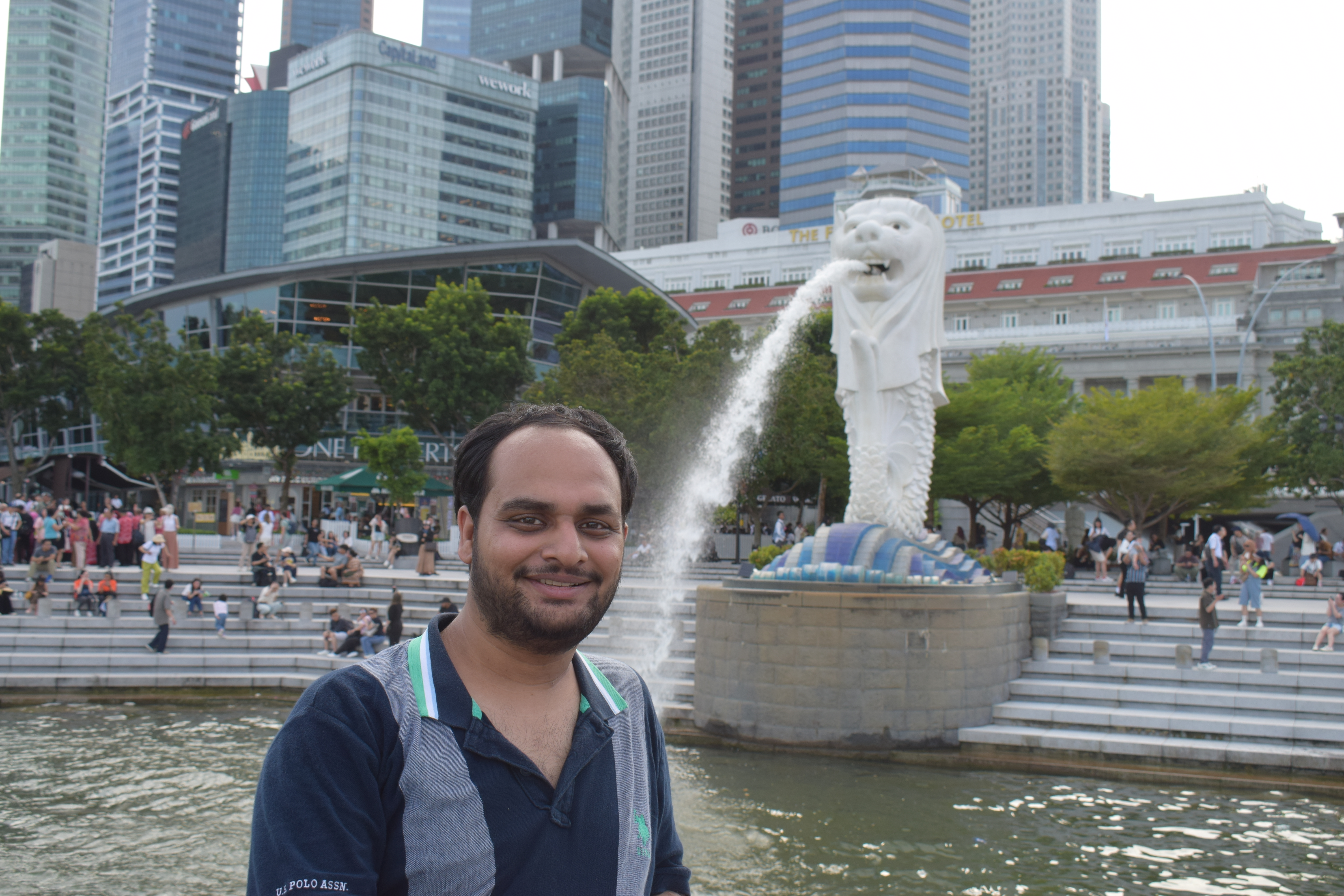 My picture with Merlion.