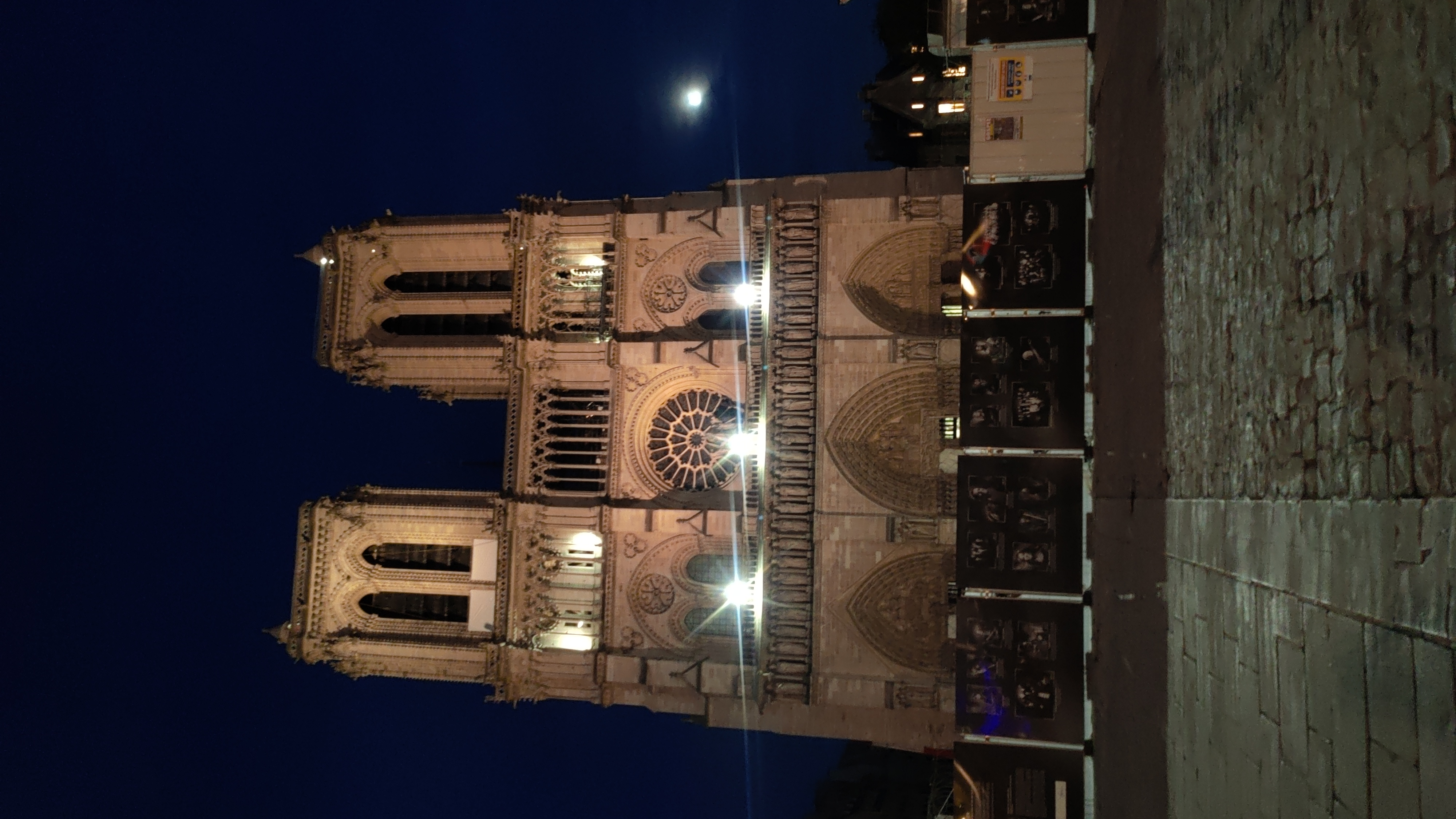 Notre Dame, another tourist attraction of Paris.