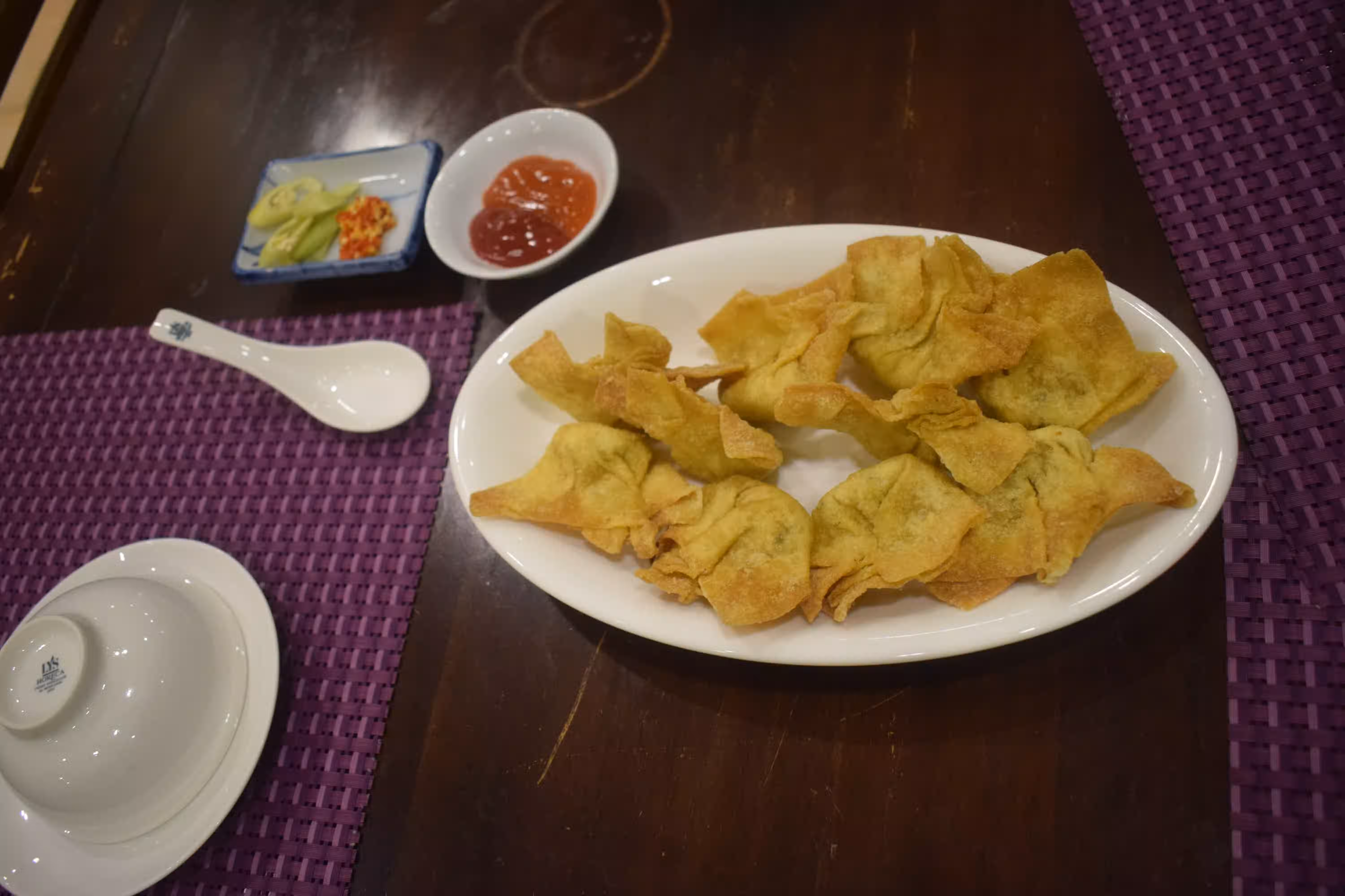 An item in the restaurant