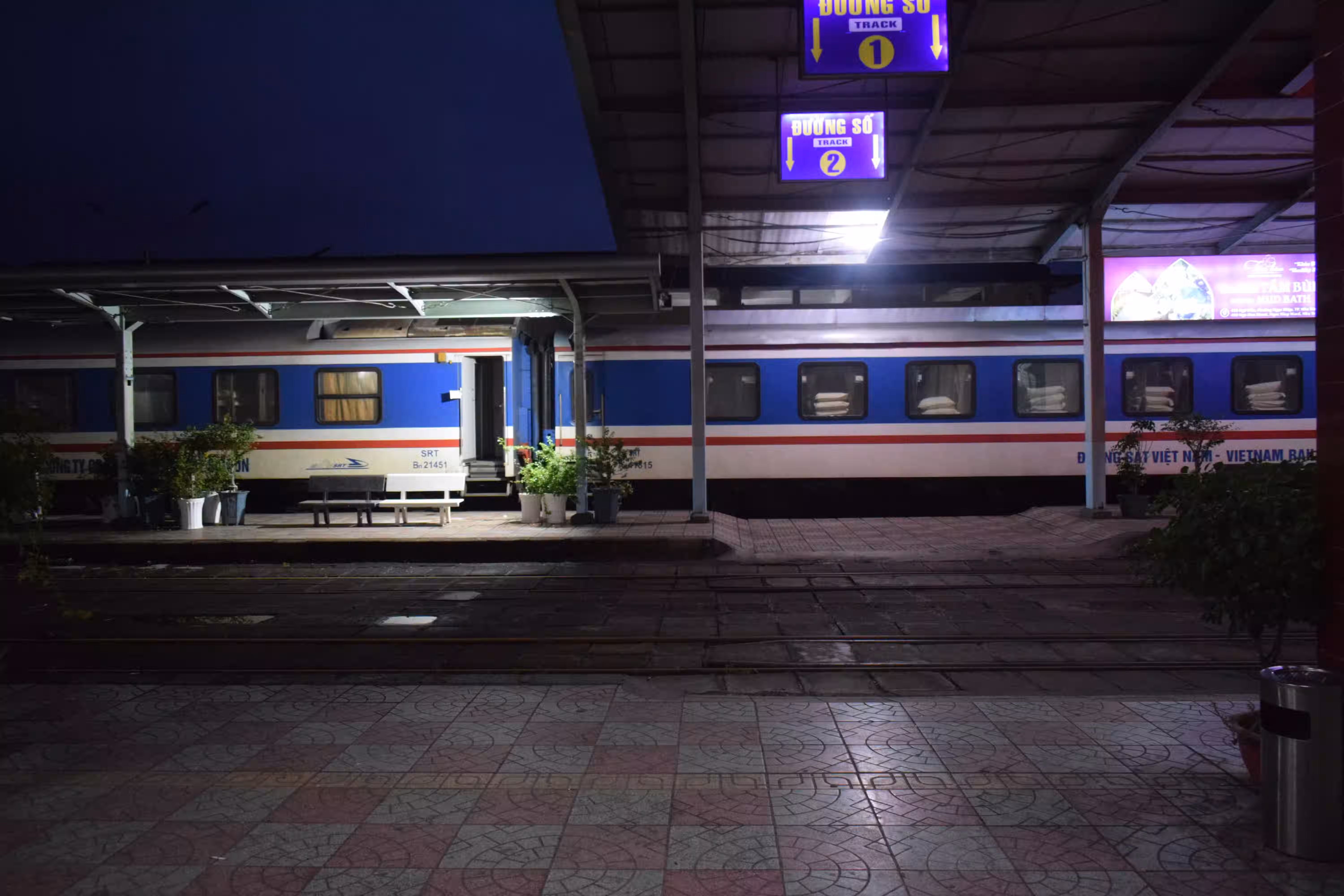 Nha Trang train station. Photo by Ravi Dwivedi, released under CC-BY-SA 4.0.